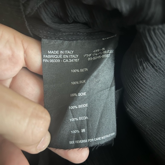 Vintage Sheer Silk Prada Top / 42 - Picture 3 of 5